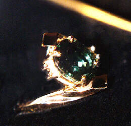 "Tourmaline with diamonds - Ring"  by Dary Gertz