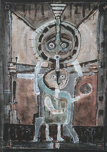 Woman with Child by lez Niepo