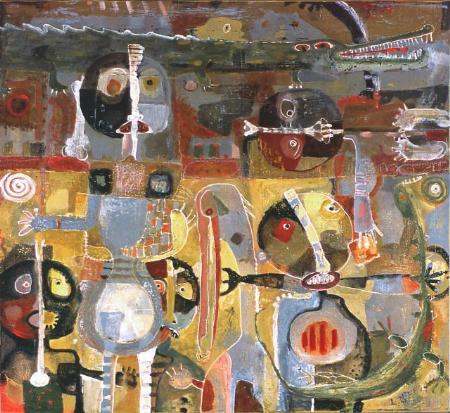 Children Playing by lez Niepo