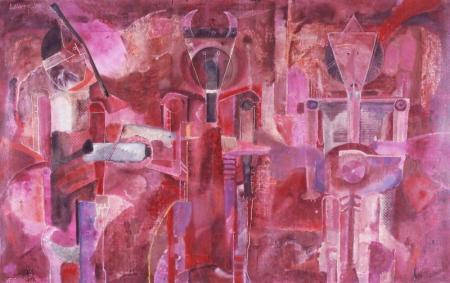 Three Figures by Lez Niepo