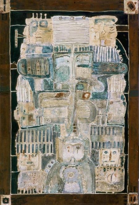 Untitled - Painting by lez Niepo