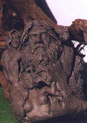 "Clay Sculpture in another view" by Darcy Gertz.